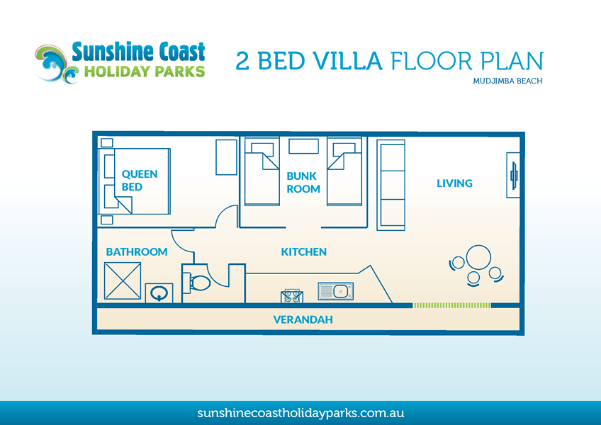 2 Bedroom cabins