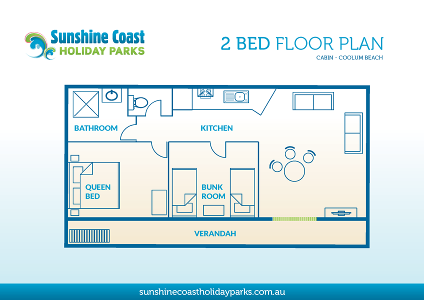 2 Bedroom cabins